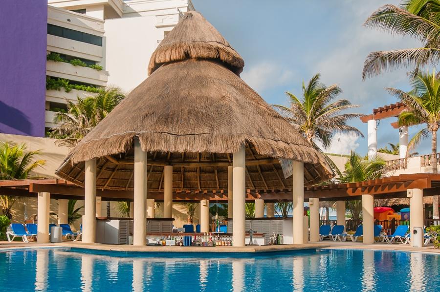 Gr Solaris Caribe Hotel Cancún Buitenkant foto