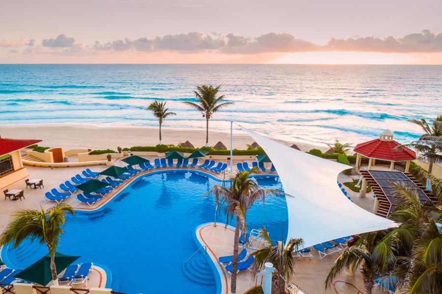 Gr Solaris Caribe Hotel Cancún Buitenkant foto