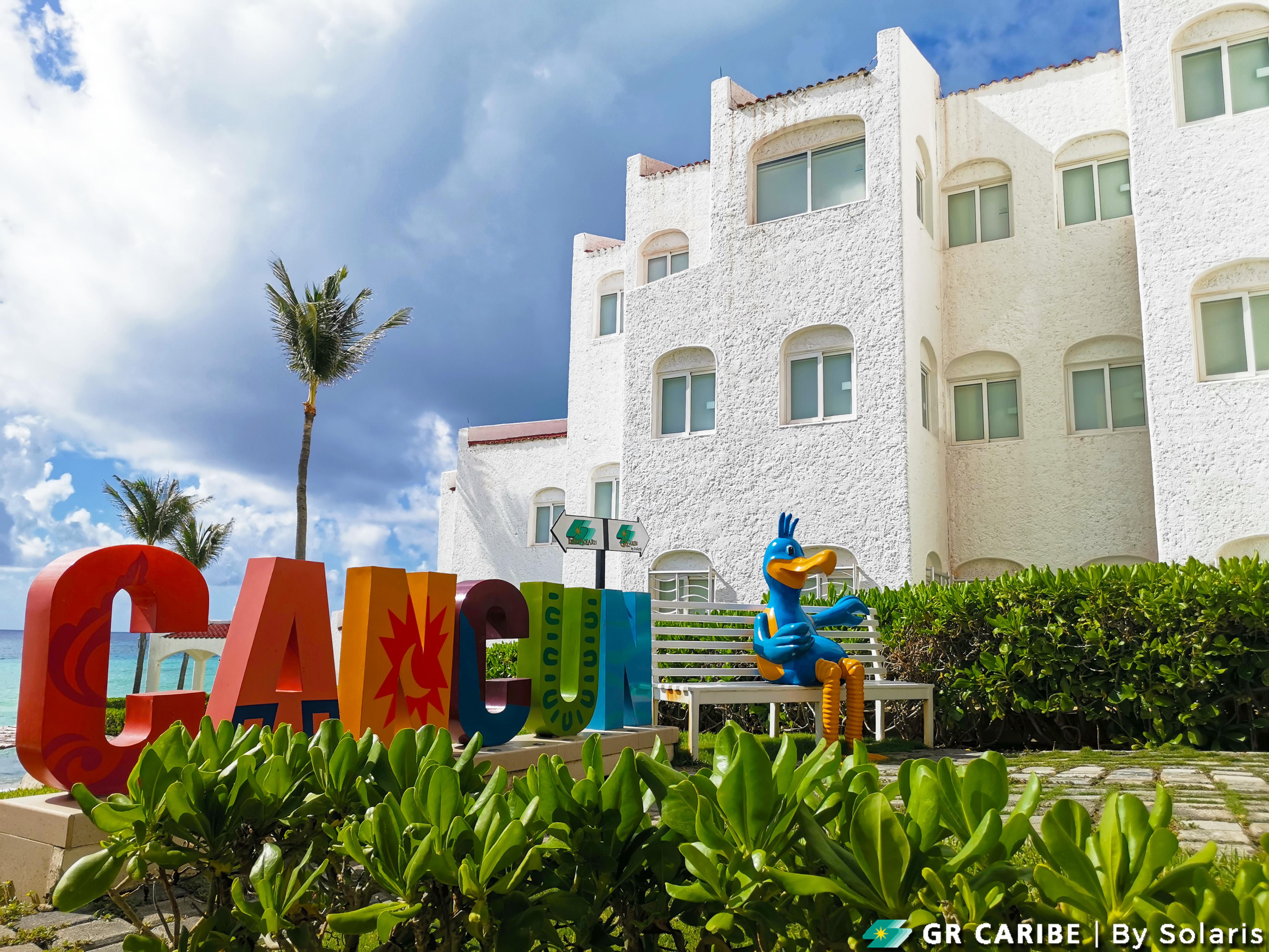 Gr Solaris Caribe Hotel Cancún Buitenkant foto