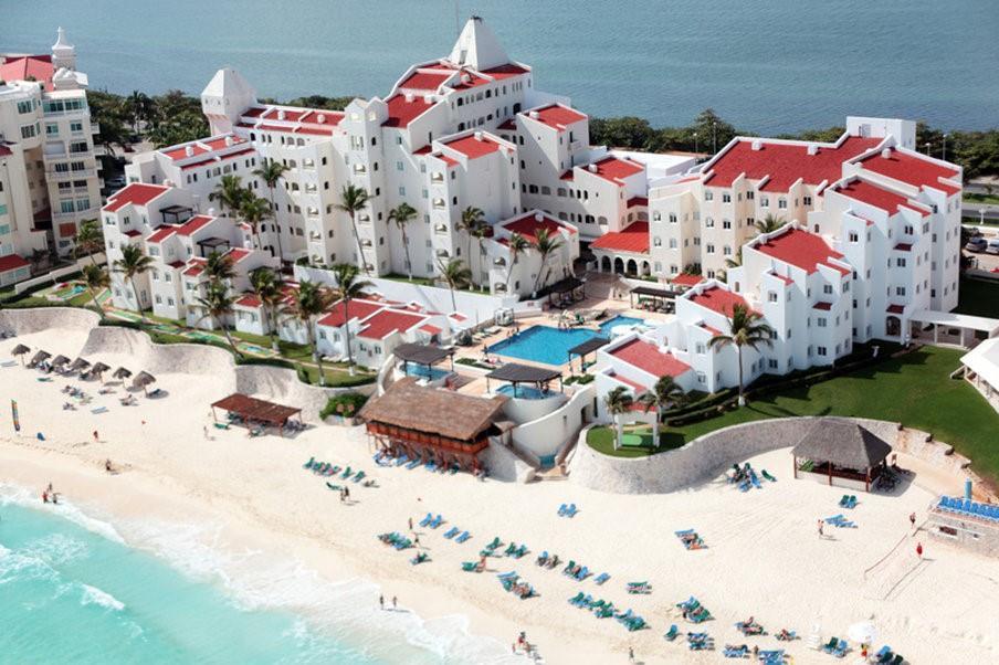 Gr Solaris Caribe Hotel Cancún Buitenkant foto