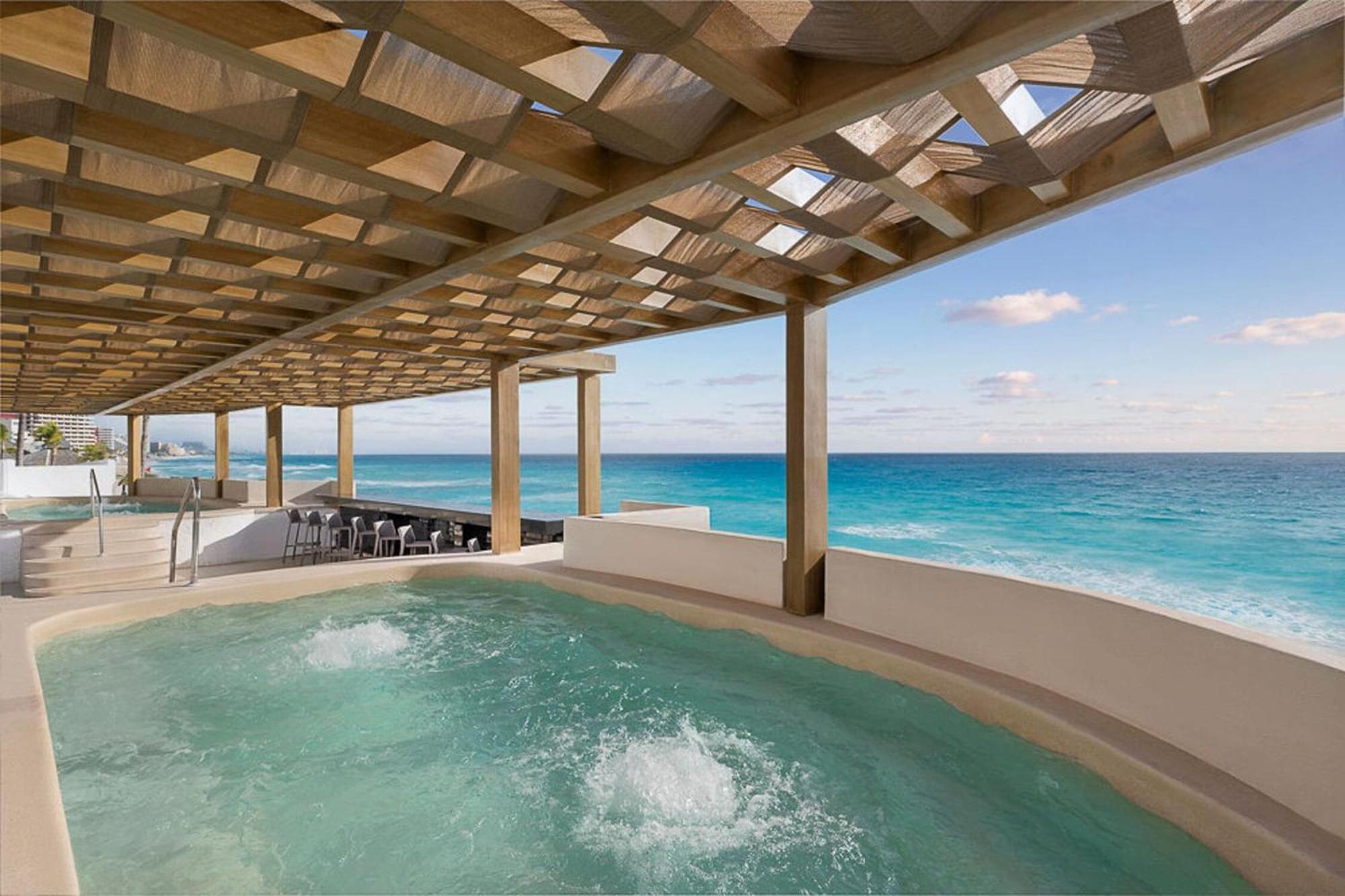 Gr Solaris Caribe Hotel Cancún Buitenkant foto